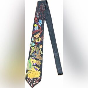 Colorful Retro Cartoon Character Necktie